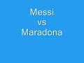 Messi vs Maradona (Goal of the Century)