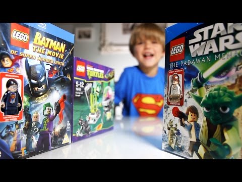 Lego Teenage Mutant Ninja Turtles set. Lego BatMan the Movie, Lego Star Wars