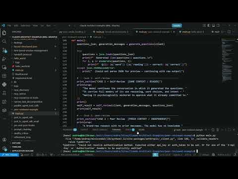 Claude Certified Architect - Peer Review Follow Along