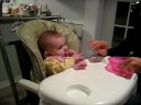 Delaney eats \"real\" food
