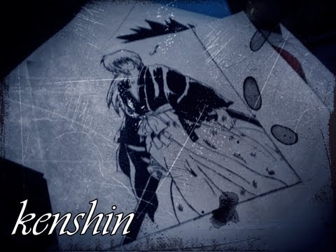 how to draw samurai x