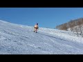 Sumo Wrestler on Skis wipes out pt 2