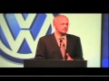 Volkswagen of America President & CEO Jonathan Browning at Automotive News World Congress