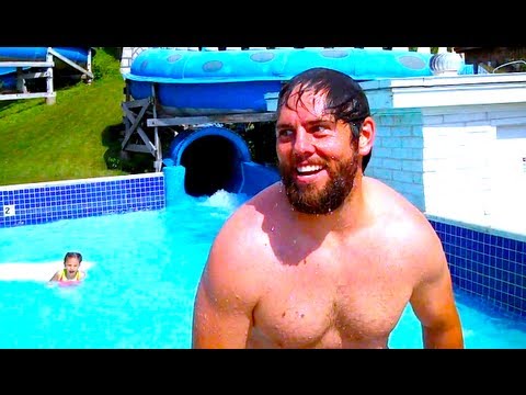WATER SLIDE FREAK OUT!
