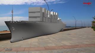 A Harbour from the live video of Pondicherry beach!