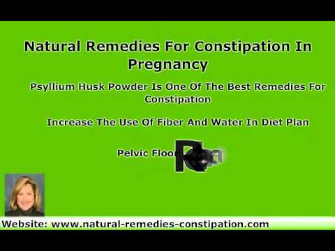 how to relieve constipation while pregnant