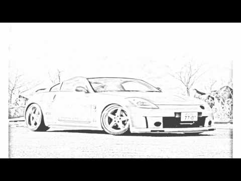 how to draw nissan 350z