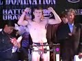 Hatton Urango weigh-in