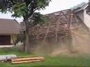 Barn demolition