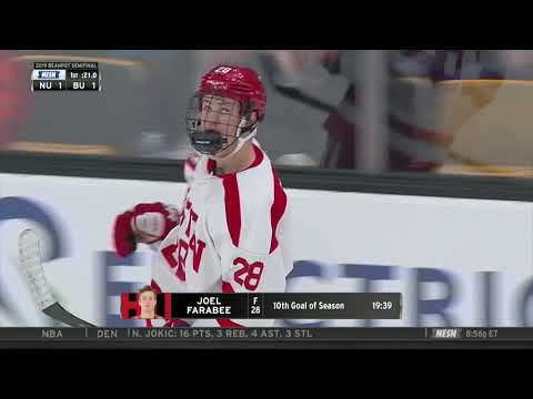 Video: Northeastern Vs. Boston University Beanpot: Tyler Madden's OT Goal Lifts Huskies