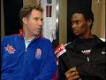 will ferrell interviewed by chris bosh   semi pro meets pro