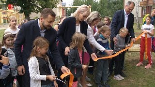 Nové hřiště v ulici Staškova