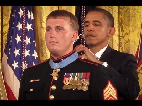 Dakota Meyer Presented the Medal of Honor (Official White House Feed) (HD)