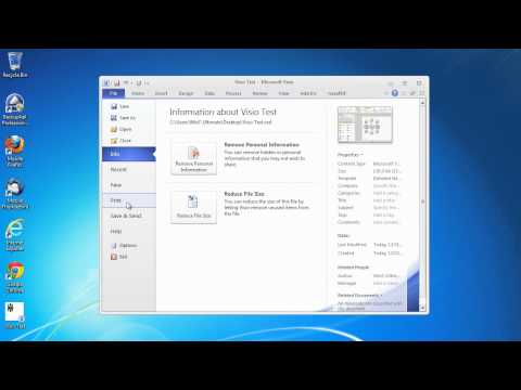 how to open vsdx file