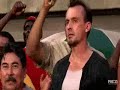 la lotta tra uno di sona e bellick