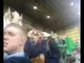 Hibs fans during Wallace Mercers applause