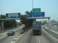 The upstair vision of HK double deck bus - Cross Border Route Version - Shenzhen West Experss B3X - Part one