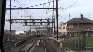 Trenton to Philadelphia cab ride. The railfan window on the