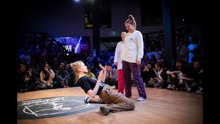 Inxi & Camilla Vanilla vs Jeniwai & Veera – JUSTE DEBOUT 2019 Nordica POPPING SEMI FINAL