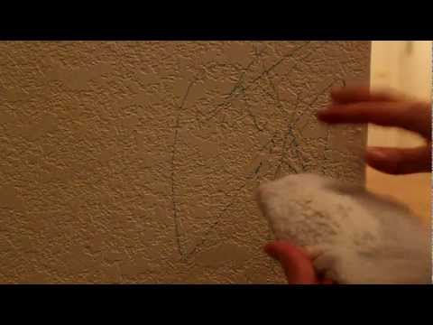 how to remove crayon from walls