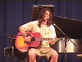 Tim Fennimore plays an original at the 2004 Hillsborough High School Unplugged show