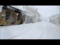 Ain Draham, Tunisie, paralisée par la neige