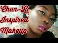NICKI MINAJ CHUN-LI INSPIRED MAKEUP TUTORIAL|Barbie tingz! (Nicki minaj is Back)