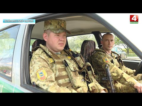 На защите государственных рубежей. Репортаж с пограничной зоны видео