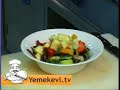 hellim peynirli akdeniz salatasi