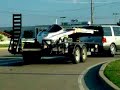 CROEM Solar Car (Transporting in Car Trailer)