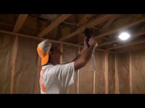 how to fasten sheetrock