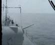 Hellenic / Greek Navy Destroyer Firing its 5/54 Mark 42 Gun