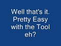 Diving Concept Glove Install Using Tool