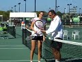 nicole vaidisova training at nbta february 18th, 2009