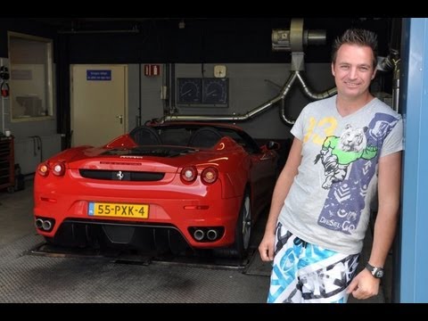 Op de rollenbank: Ferrari F430 F1 Spider