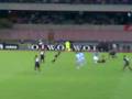Napoli - Reggina secondo gol di Denis preso dai distinti inf