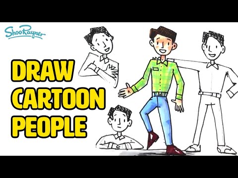 How to draw Cartoon People part 2