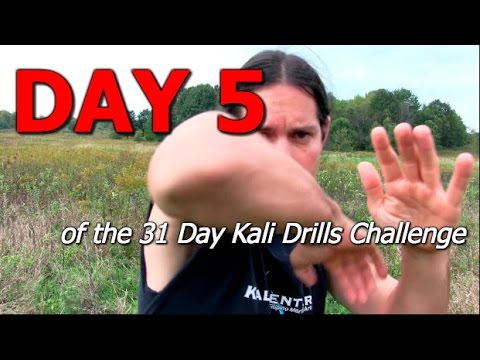 DAY 5 - Kali Empty Hands - 31 Day KALI DRILLS Challenge