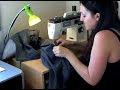 How to Make Bell Bottoms Out of Jeans : Sewing Inserts for Bell Bottom Jeans