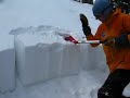 Extended Column Test in the Mt. Rose Backcountry 12-10-09