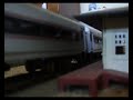 Erie Lackawanna U34CH and Westbound Stopping At Station