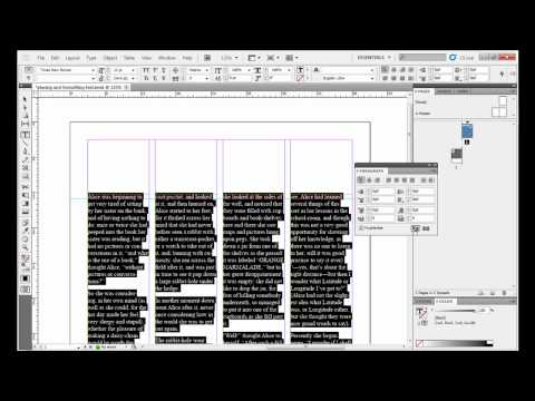 how to set type in indesign