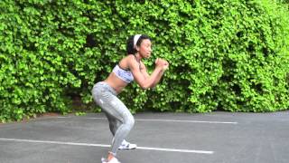 Fitness: Lunge Your Butt OFF (Tabata Style) Workout