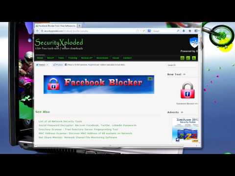 how to uninstall ht facebook blocker