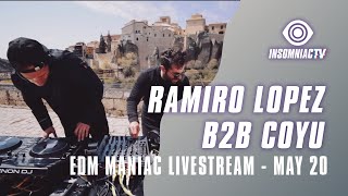 Ramiro Lopez b2b Coyu - Live @ ChefLopez EDM Maniac Livestream 2021