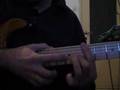pentatonic chrods and tapping guitar lesson