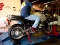 BMW R1150GS with a TBR exhaust on the TBR Dyno BMW R1150GS with a TBR exhaust on the TBR Dyno