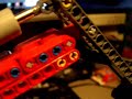 Lego Technic 8294 excavator - Close up and and last building steps