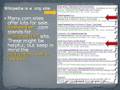 Evaluating Web Sites Tutorial