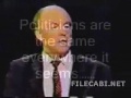 politician explaining ship disaster